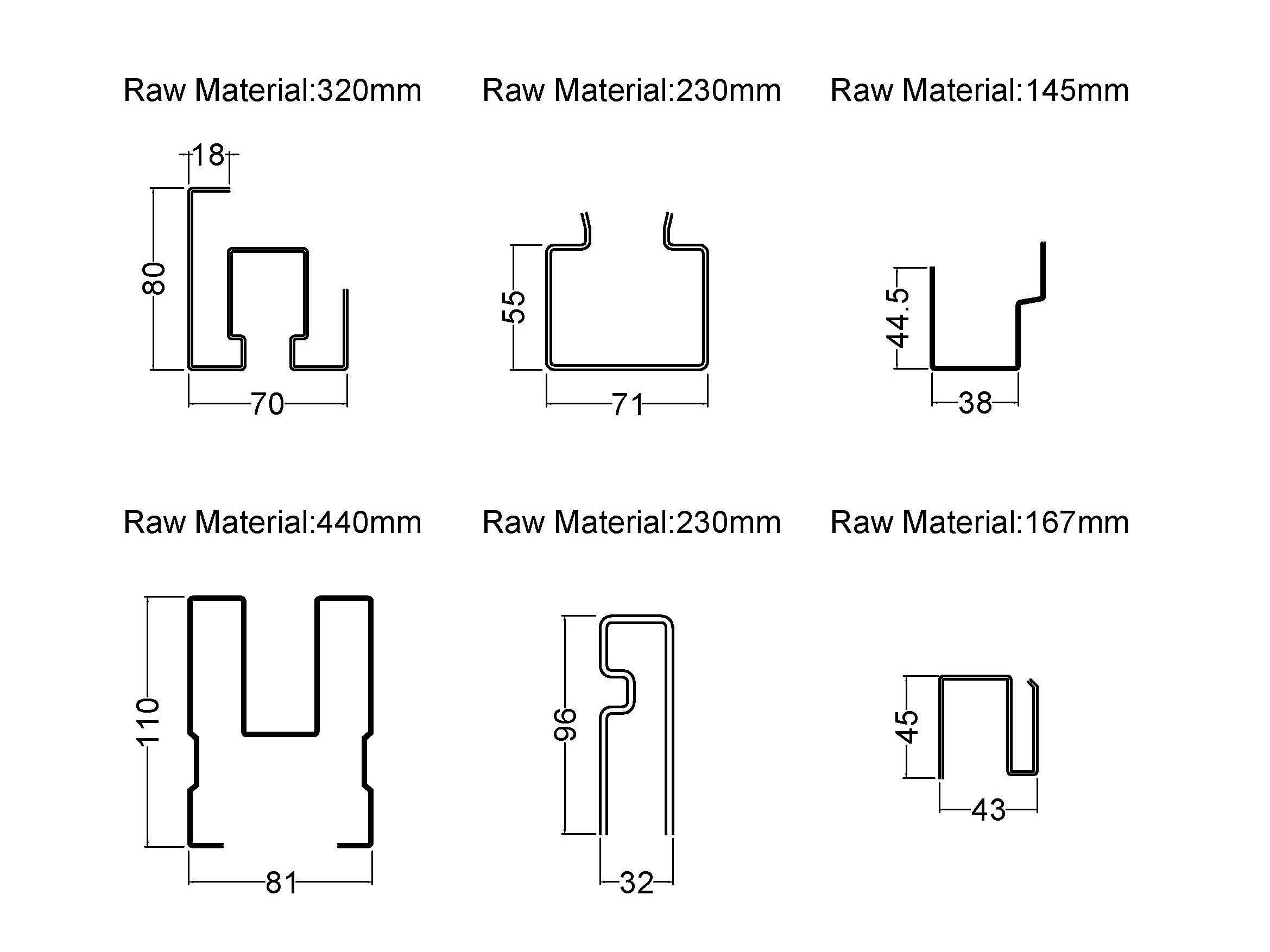 YS-500T - Guide Rail Roll Forming Machine